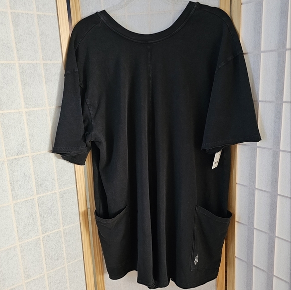 Free People Hot Shot Tee Romper - Picture 4 of 6